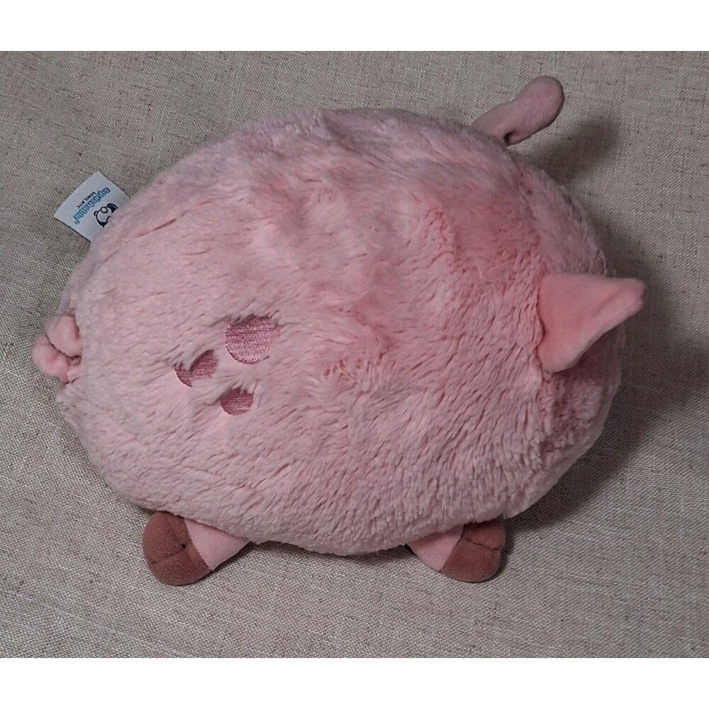 Squishable Pink Piggy Plush Stuffed Animal  pillow soft fluffy 10-11 inch  long